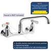 AA Faucet Brass Hot/Cold Stem Assembly Check Unit With Handle