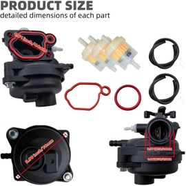 300e Carburetor 500 500e 450e Series 799583 593261 595656 591979 591160 590556 Lawn Mower 125cc 140cc Kit Parts 08p502 8p502 09p602 9p602(583 carb)