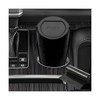 JUSTTOP Car Trash Can Bin with Lid, Leakproof Car Door