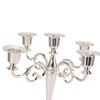 5 Arm Candlestick Holder Iron Retro Decorative Candle Holder Centerpiece