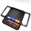 Scotland Flag Domed Carbon Look License Plate Frame -US Size-