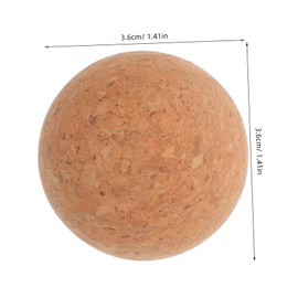 SUPVOX 5pcs Durable Replacement Foosball Cork Balls for Table Football Accessories Lightweight Design for Enhanced Game Experience for Use and Easy Carrying