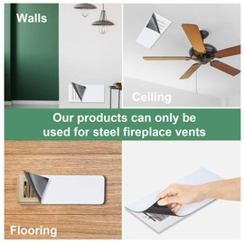 Magnetic Vent Covers for Ceiling - Magnetic Ceiling Vent Cover Sukh Ceiling Cover Magnetic Covers for Air Vents Wall Vent Cover Air Vent Covers Furnace Vent Cover for Home Floor 3 Pack 5.5 X 12 Inch