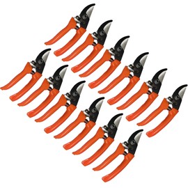 Wideskall 12-Pack 6" inch Pruning Shears Cutter Home Gardening Plant Scissor Branch Garden Pruner