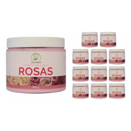 Productos Mart Mexico Crema Facial De Rosas Humectación Profunda (400g) 12 Pack