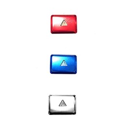 Onami 11CIV-15-S Civic Double Flash Warning Lamp Switch Interior Panel Garnish Honda New Model CIVIC FL1 Aluminum 1P [Satin Plating]