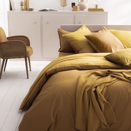 Essix Good Days Duvet Cover Cotton Two Tone Yellow 240 x 220 cm