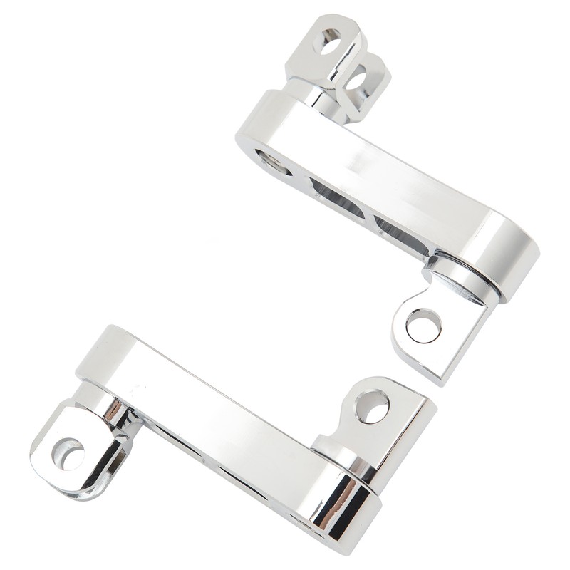 Motorcycle Foot Peg Highway Bracket 360° Adjustable Rugged Foot Peg