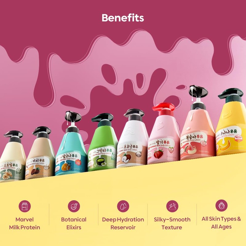 KWAILNARA Strawberry Milk Body Lotion (19.75 Fl Oz) – Deeply