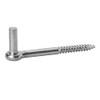 Pollmann® Building Fittings 2267606 Hook J for Screwing In, Pin