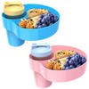 Resptasski Car Seat Cup Holder Snack Tray for Kids –