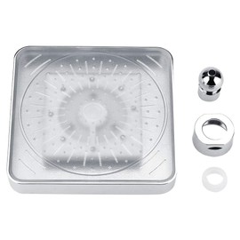 MAGT LED Shower Head Rain Shower Head 7 Colours LED Light Shower Head Romantic Water Bath LED Shower Head Rain Shower Head for Home Bathroom