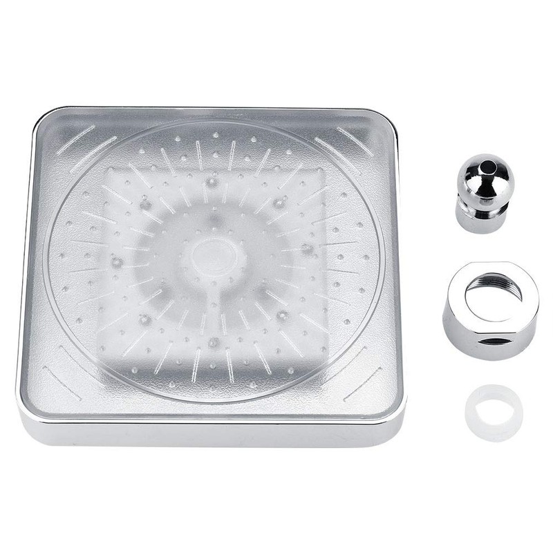 MAGT LED Shower Head Rain Shower Head 7 Colours LED