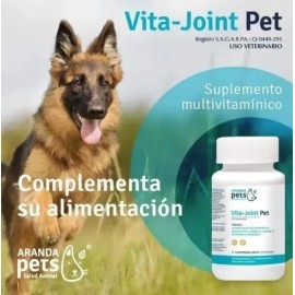 Vitaminas Vita-joint Pet Aranda Con 50 tabletas