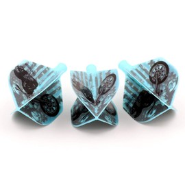 CUESOUL TERO AK4 Dart Flights Standard Shape with Attractive Pattern, Set of 3
