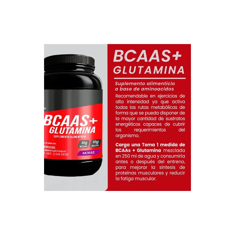 Aminoácidos Bcaas Glutamina Psn 1kg Varios Sabores