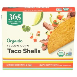 365 by Whole Foods Market, Organic Yellow Taco Shells, 5.5 Ounce
