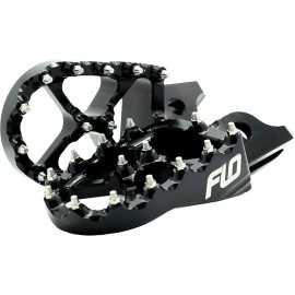 FLO MOTORSPORTS 2019-2020 450 SX-F KTM PRO SERIES FOOT PEGS BLACK KTM/HUS FPEG-7