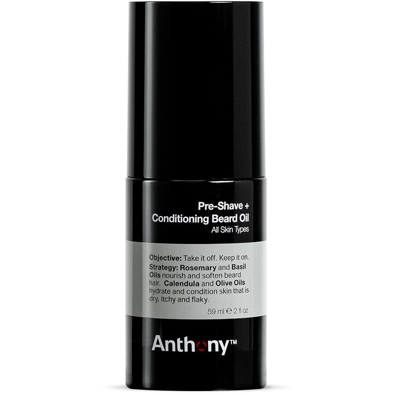 Anthony Pre-Shave and Conditioning Beard Oil, 2 ounces