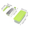 Vegetable Cutter 4 in 1 Multifunctional Stainless Steel Portable Lightweight