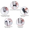 Electric Salt and Pepper Grinder Set, Gravity Sensor, 2 Pack