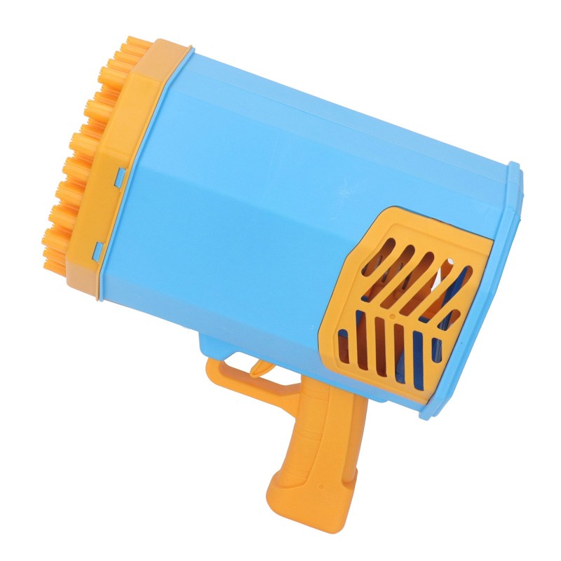 Bubble Blower Blue 69 Holes Unique Appearance Portable Stable Highly