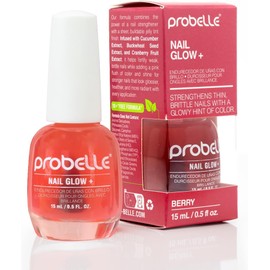 Probelle Fortalecedor de Uñas Gel Translúcido con AHA y Vitamina C - 0.5 oz