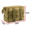 IronSeals Molle Pouch Multi-Purpose Tactical Compact Water-Resistant Utility Gadget Gear