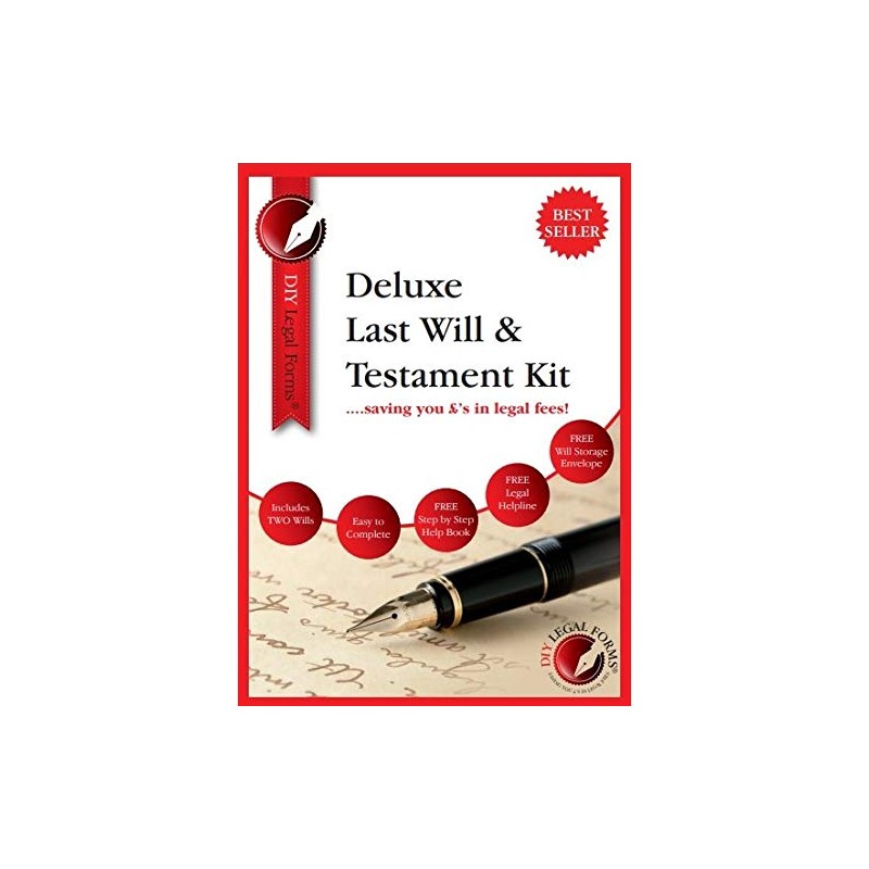 DIY Legal Forms Deluxe Last Will and Testament Kit. 2024-5