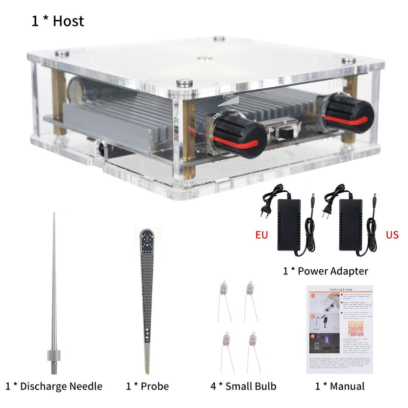 Experiment Arc Plasma Coil BT Speaker Wireless Transmit Experiment Science