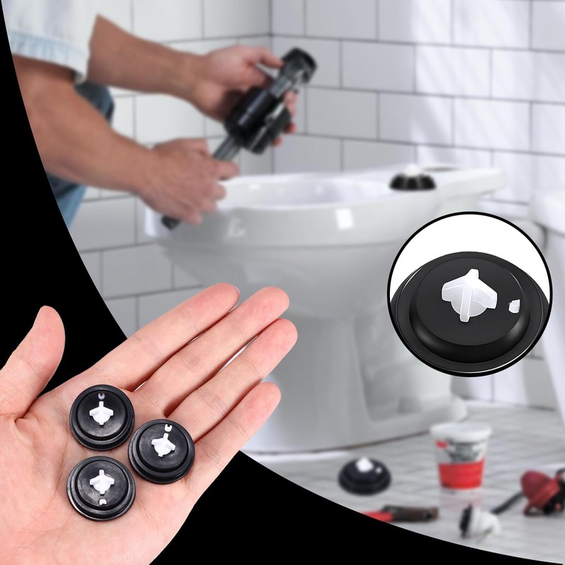 8Pcs Siamp-Compatible Spare Rubber Ball Valve Washers | Replacement Diaphragm