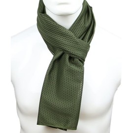 The largest selection Army Scarf Tactical Wrap Tactical Warp Mesh Stole (10 Colors), green (olive green)