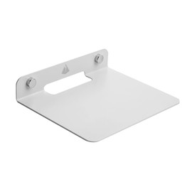 Fahgaer Metal Wall Shelf Speaker Stand Wall Shelf Speaker Mount for Bluetooth Speaker, Cell Phones, Toy Display Shelf White