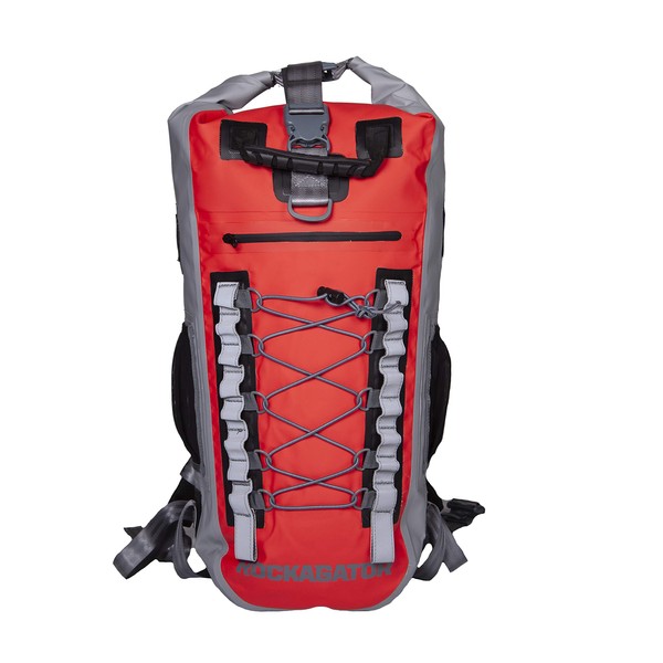 Rockagator Waterproof Backpack - 40 Liter HYDRIC Series Water Proof Floating Dry Bag River Pack for Canoeing, Kayaking or Rafting (Red Rock)