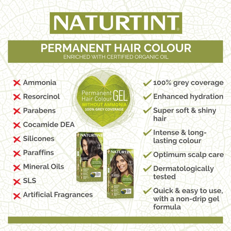 Naturtint 8C Copper Blonde Permanent Hair Color (Pack of 1),