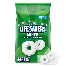 Mars Lifesavers Wint-O-Green Breath Mints Hard Candy, 44.93 Oz