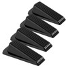 4 Pack Door Stoppers, Rubber for Bottom of Door, Rubber
