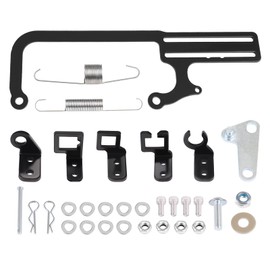WMPHE Cable Mount Kit Compatible with EZ-EFI and GM 700R4 Replacement for 304147 Transmissions Carburetor Throttle Bracket Adjustable Throttle Linkage Kit