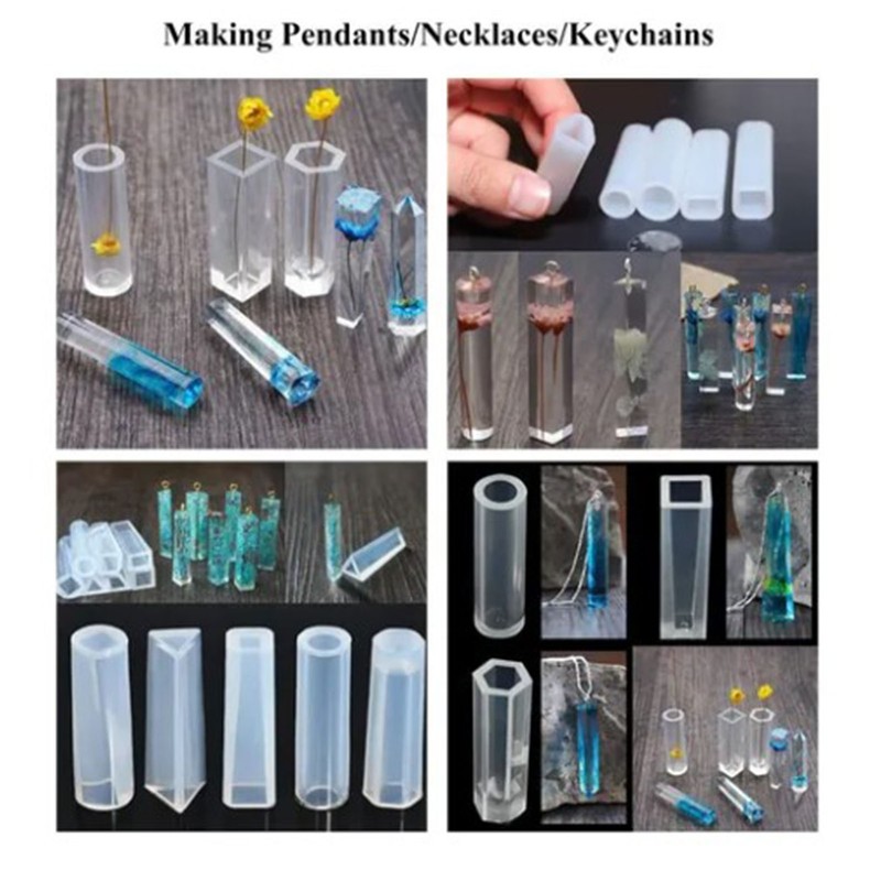 83Pcs Epoxy Jewelry Making Kit Soft Silicone Tear Resistant Widely