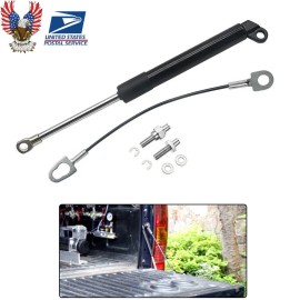 Unbranded Car Rear Strong Arm Rod Assist Gas Strut Damper Slow Down For Toyota Hilux Revo