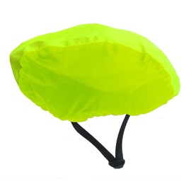 High Visibility Rain Cover for Bike Helmet - MadeForRain CityBeetle - Neon Yellow