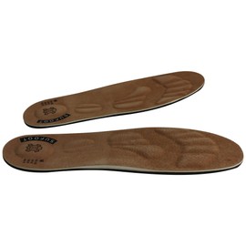 Sufoot® Genuine Leather 3D Orthotic Arch Support Heel Metatarsal Cushion Foot Massage Breathable Shock Absorber Insoles (EU42/UK8/US9/AU8/Men)