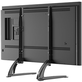 ELIVED Universal Table Top TV Stand for Most 32 to 70 inch LCD LED Plasma Flat Screen TVs, TV Base Height Adjustable Leg Stand Holds up to 88 lbs, VESA up to 800x600mm, YD1024