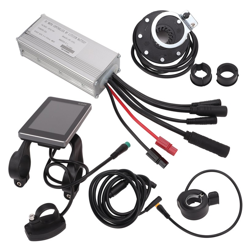Bicycle Lithium Battery Conversion Kit 22A Controller GD06 Display 1