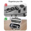 RAIACE Hard Storage Case Compatible with dyson Hair Dryer, Travel
