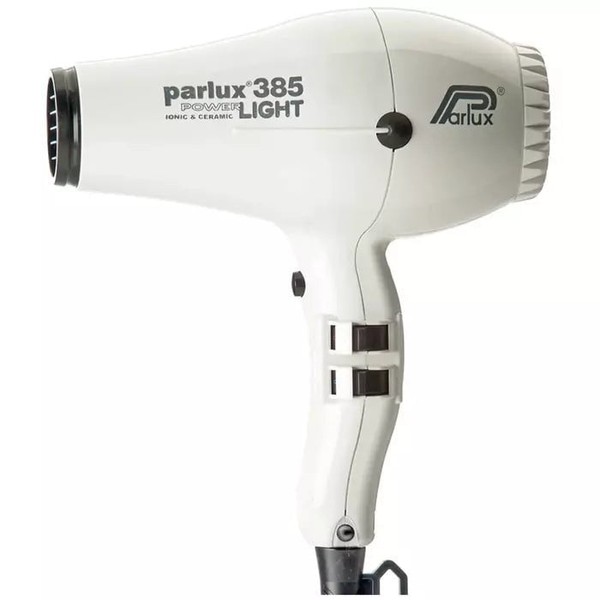 Parlux 385 Power Light Ceramic & Ionic Hair Dryer - White