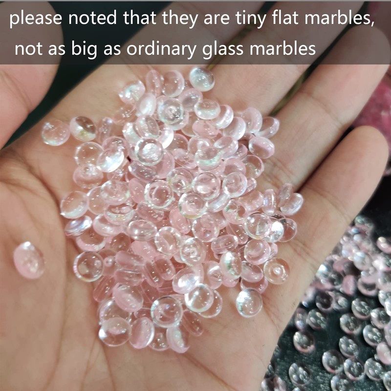 HappyFiller 5500 PC Light Pink Mini Acrylic Water drop Gems