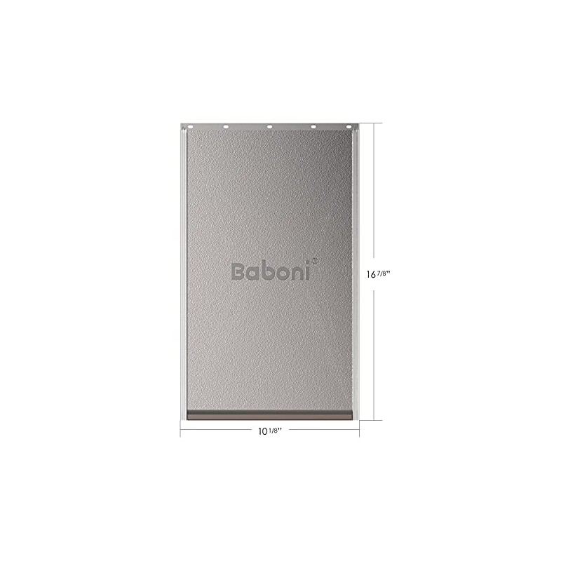 Baboni Replacement Flap for Dog and Cat Doors Including Screws,