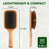 square large paddle brush，Solid Wood Hair brush – Durable Air