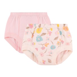 Baby Creysi Paquete 2 Pz Calzones Entrenadores para Bebe Niña 100% Algodón Modelo O3183B Color Multicolor 3X Años